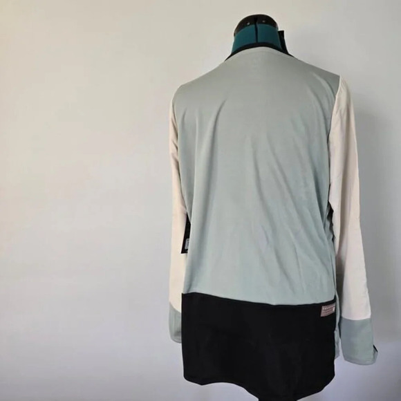 Fox Racing Defend Pro Long Sleeve Jersey‎ in Eucalyptus - Size Extra Large - Picture 5 of 11